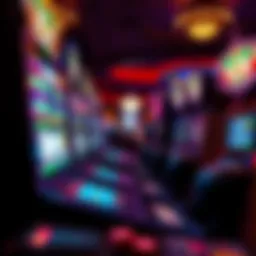 Video poker gameplay showcasing strategy and excitement