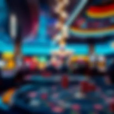 Immersive Casino Game Experience An immersive depiction of casino game environments