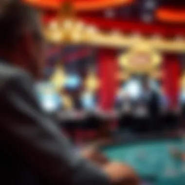 Responsible gambling practices highlighted in a casino setting