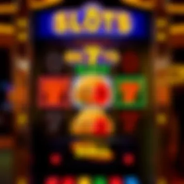 Dynamic interface showcasing slot mechanics