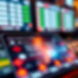 Live Betting Interface Mobile sports betting app interface showcasing live betting options