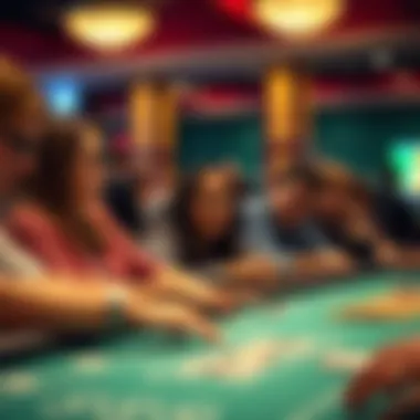 Community Engagement Through Casino Events Local community members participating in an event hosted by St. Marie Casino