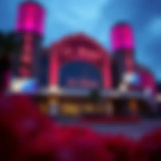 Vibrant Architecture of St. Marie Casino Exterior view of St. Marie Casino showcasing its vibrant architecture