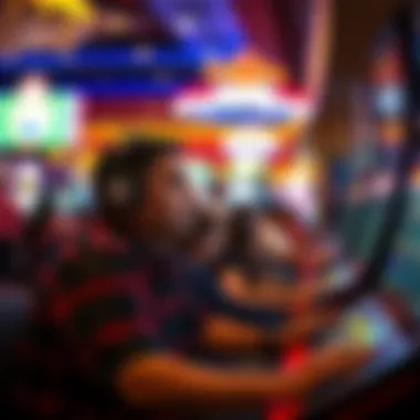 Players enjoying various games at Rhythm City Casino