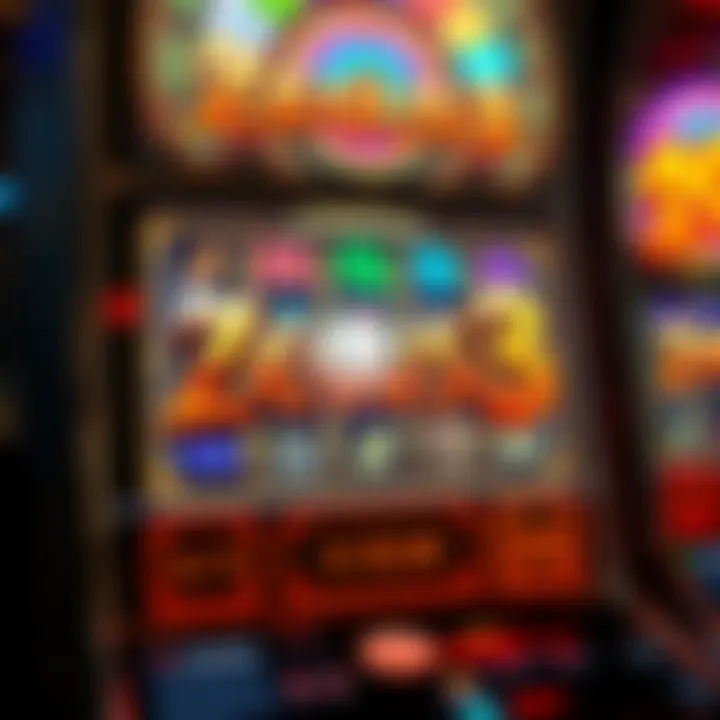 Visual representation of Zeus 3 slot machine interface showcasing intricate design