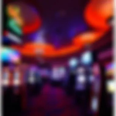 Interior of Hollywood Casino with Gaming Options Interior of Hollywood Casino showcasing gaming options