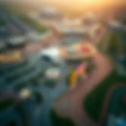 Aerial view of Hollywood Casino and Penn National Race Course