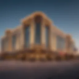 Exterior view of Hollywood Casino York showcasing its modern architecture