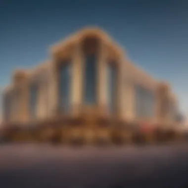 Exterior view of Hollywood Casino York showcasing its modern architecture