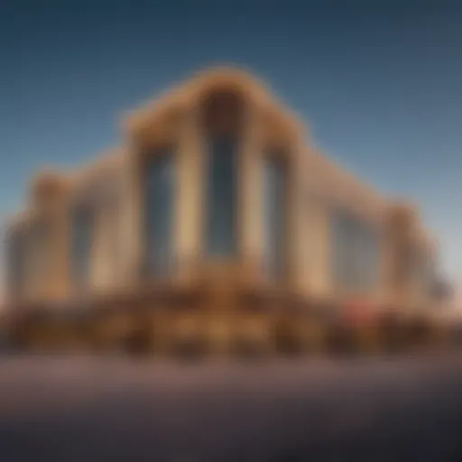 Exterior view of Hollywood Casino York showcasing its modern architecture