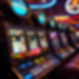 A detailed layout of a video poker machine showcasing various game options