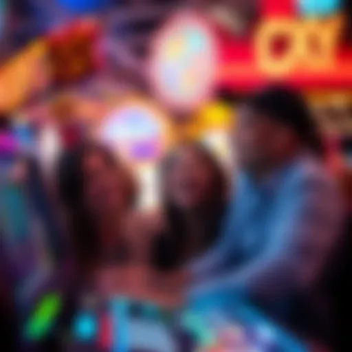 Celebration of a jackpot win at Motor City Casino