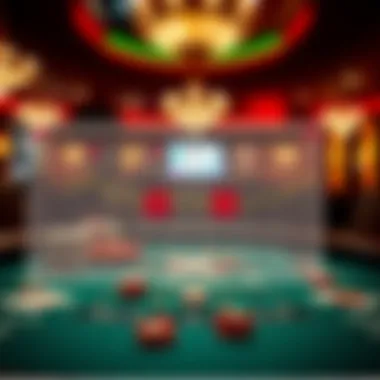 Visual representation of blackjack chart types