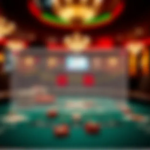 Visual representation of blackjack chart types