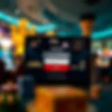 Online Casino Login Interface Visual representation of online casino login interface