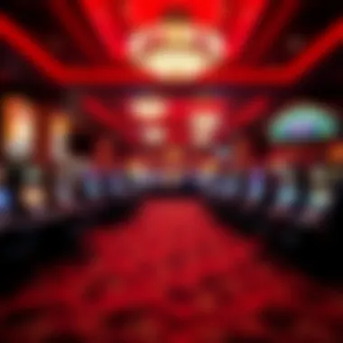 Special Events at Horseshoe Casino Event space prepared for a special occasion at the casino