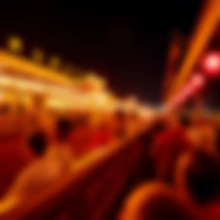 Exciting Racing Event at Penn National Race Course Racing event at Penn National Race Course with spectators