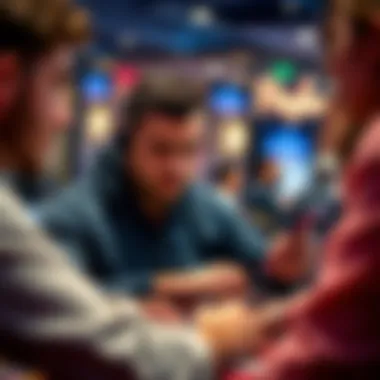 A player engaging in a thrilling poker game on the PokerStars play money app