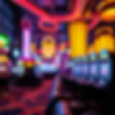 A digital landscape representing technological advancements in online gaming