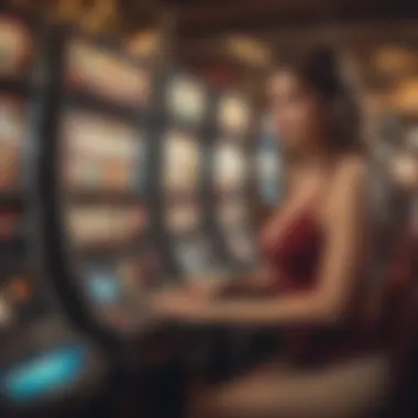 Enjoying the Thrill of Offline Slots User enjoying a thrilling slot gaming experience in a cozy setting