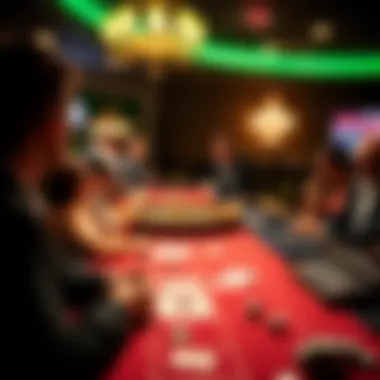 Illustration of strategic betting tips and techniques for online gambling