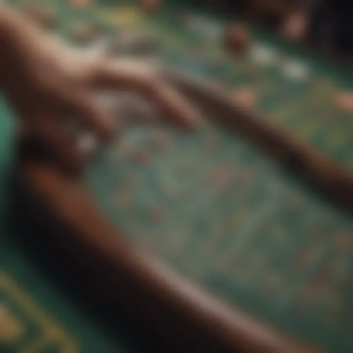 Visual analysis of betting patterns and trends