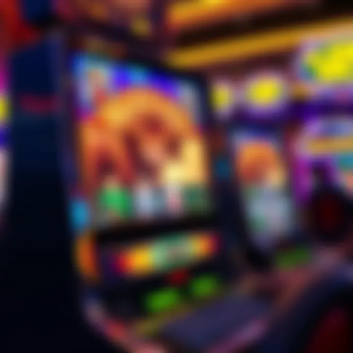 Buffalo slot machine in action with vibrant graphics