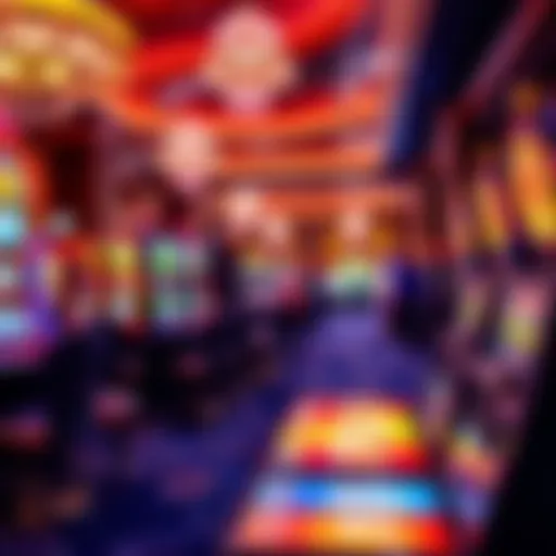 Vibrant gaming floor at Texas Station Casino