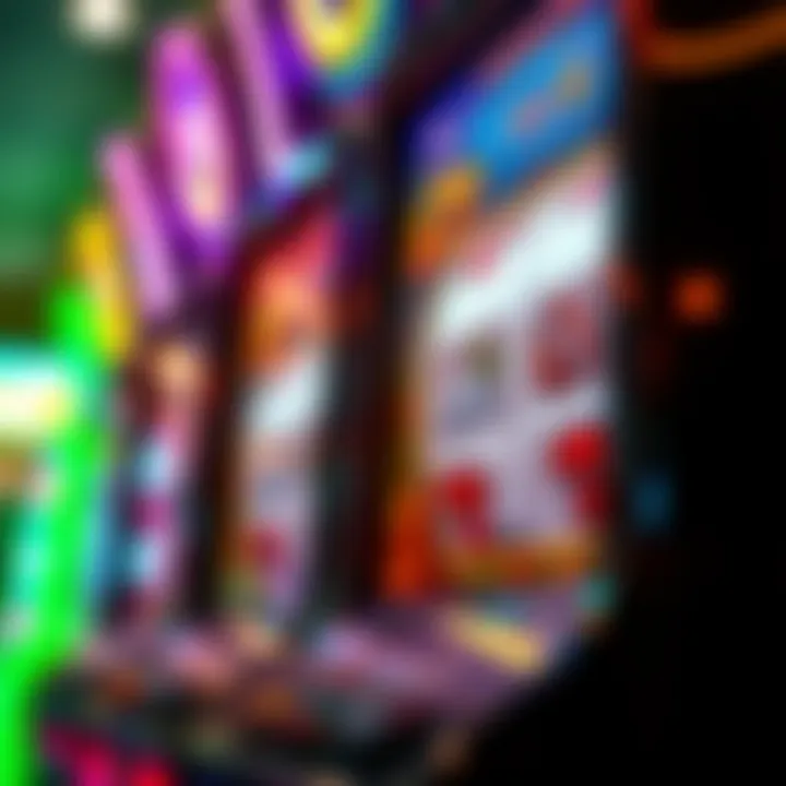 A close-up of a winning slot machine display