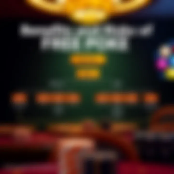 Benefits and Risks of Free Poker An organizational chart illustrating the benefits and risks of free poker downloads.