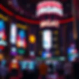 MGM Resorts branding at a basketball event