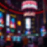 MGM Resorts at NBA Event MGM Resorts branding at a basketball event