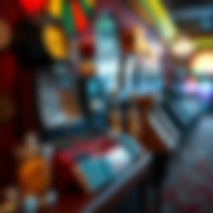 Memorabilia Reflecting Casino History A collection of artifacts and memorabilia from classic casinos