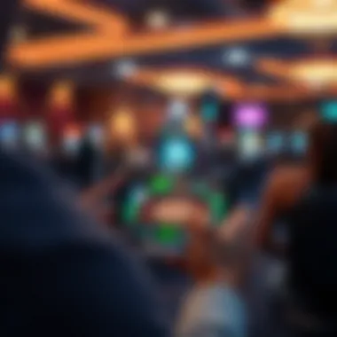 Immersive Live Gaming Experience Live gaming experience on a smartphone