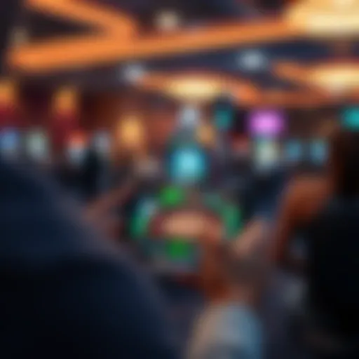 Immersive Live Gaming Experience Live gaming experience on a smartphone