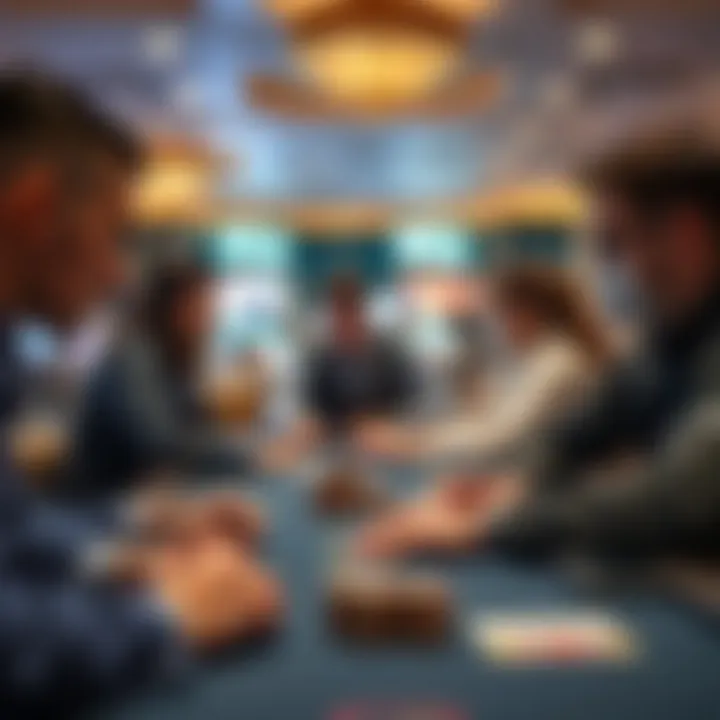 Training session for aspiring table games dealers