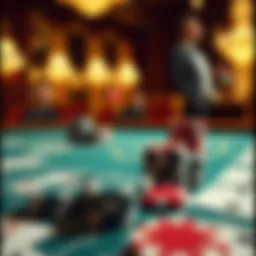 Mathematical formulas depicting poker strategies