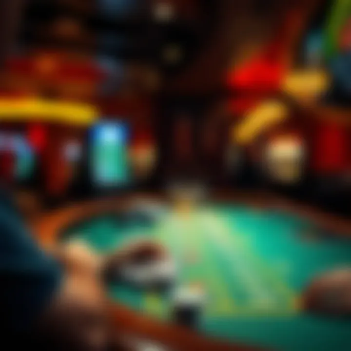 A visual representation of risks associated with sports betting