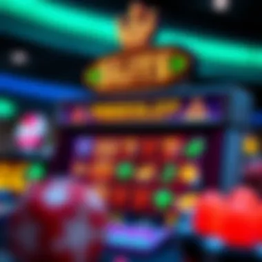 Vibrant Slot Game Interface Exciting slot game interface showcasing vibrant graphics