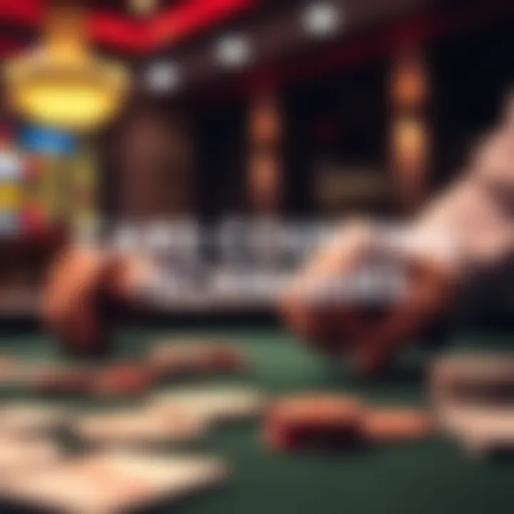 An infographic displaying card counting techniques in blackjack