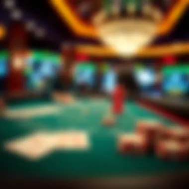 A visual representation of different blackjack game variations and their rules