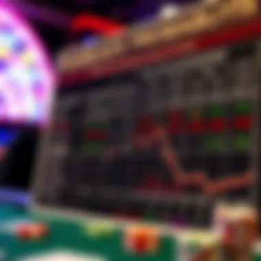 A statistical chart showcasing the probabilities associated with various blackjack outcomes