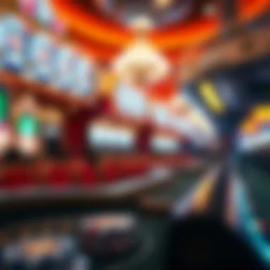 Visual representation of net odds in casino gaming.