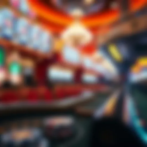 Visual representation of net odds in casino gaming.