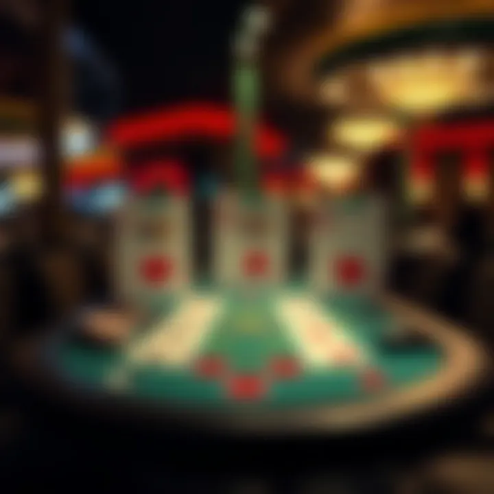 Diagram illustrating odds variations in Three Card Poker strategies