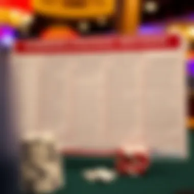 Insightful chart showing common strategic mistakes in Three Card Poker