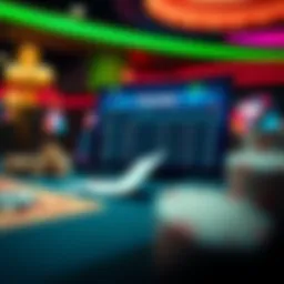 Illustration of PointsBet platform showcasing risk-free betting options