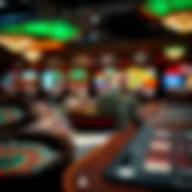 Variety of Casino Games A table filled with various casino games highlighting the variety available