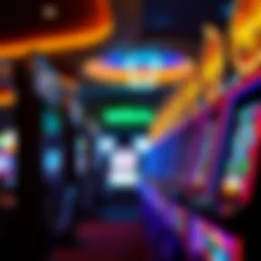 Player engaging with a slot machine at Wekopa Casino