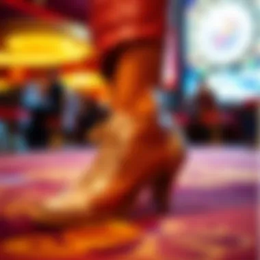 Footwear options that complement casino outfits